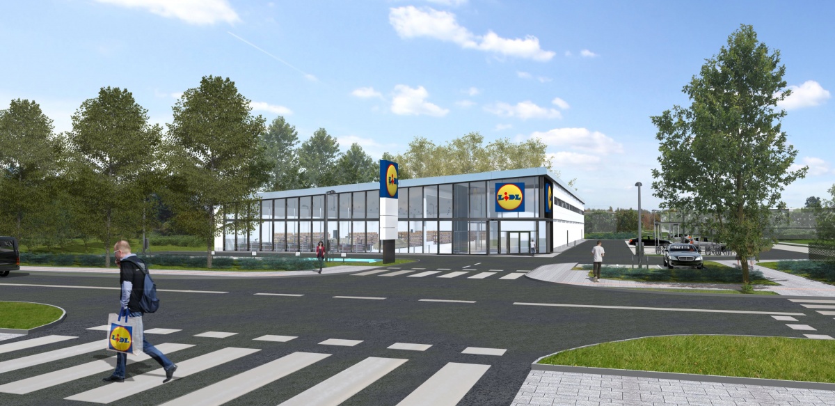 LIDL – PAWILON HANDLOWO USŁUGOWY